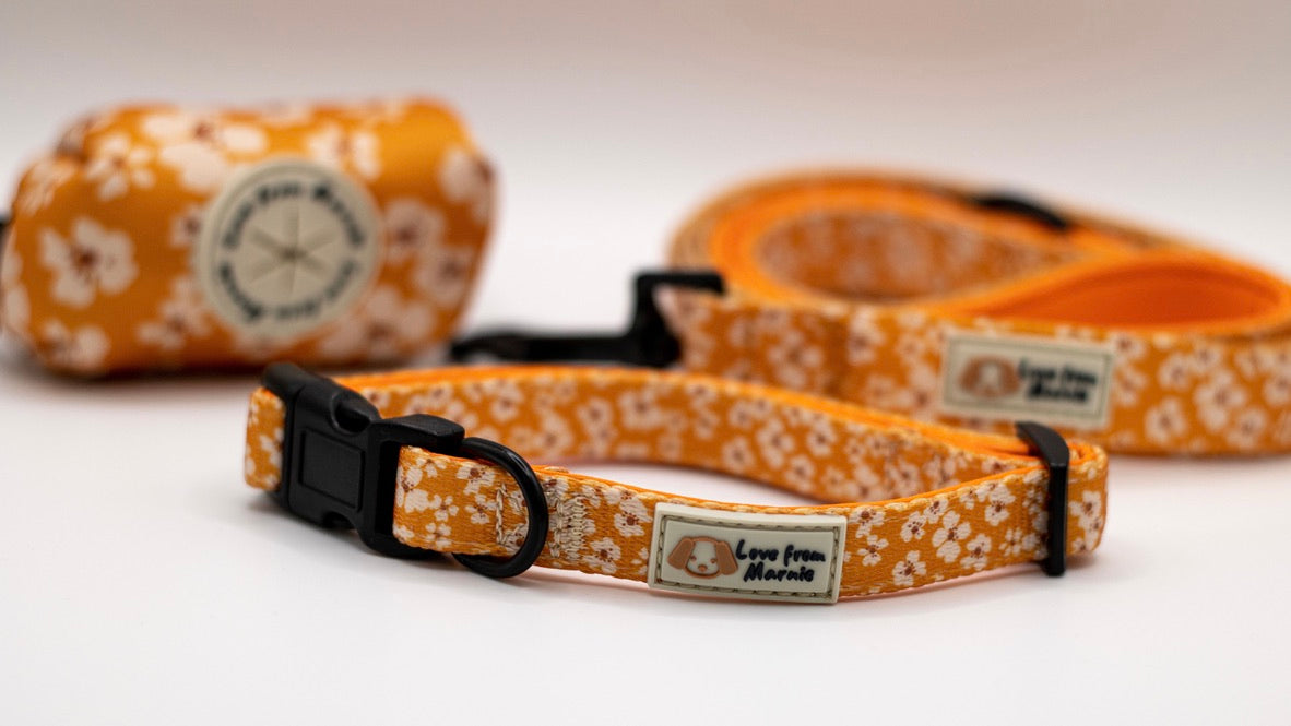 Adjustable Harness Set in Orange Blossom